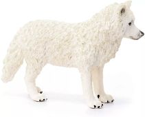 NEW * Schleich ARCTIC WOLF plastic toy wild zoo animal figure dog predator 
