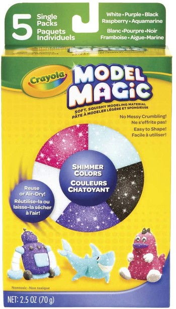 Crayola Model Magic, Aquamarine, Modeling Clay Alternative, 4oz