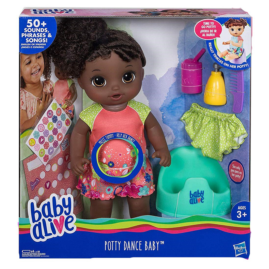 Buy Baby Alive Potty Dance Baby Doll with Blonde Hair Potty Rewards Chart Undies and More Doll That Pees on Her Potty Online Yallatoys Qatar