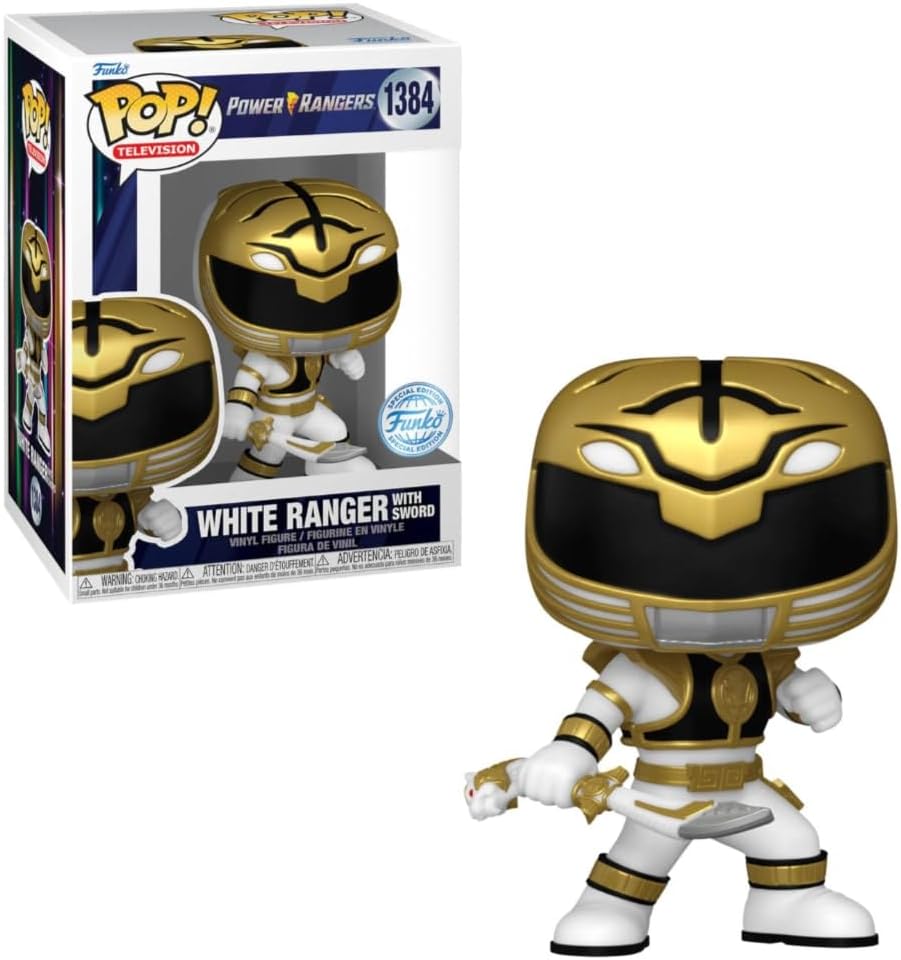 White Ranger - Mighty Morphin Power Rangers on sale Figure 30th Anniversary