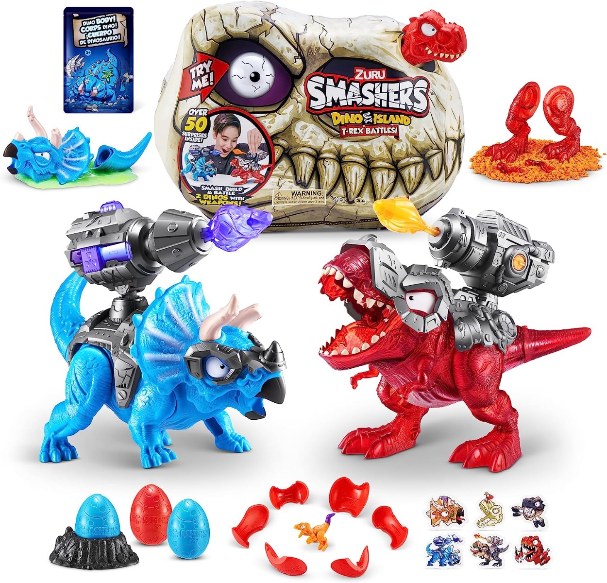 Smashers dino smash store rex playset