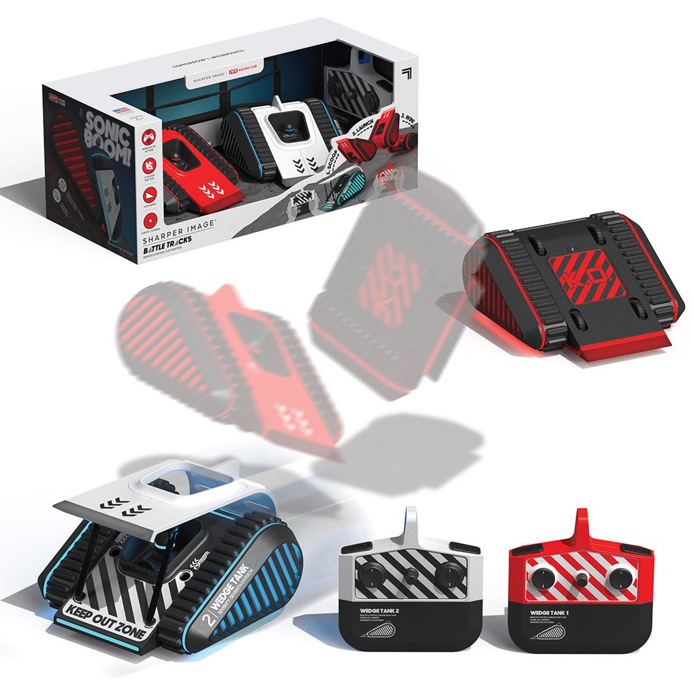 Buy Sharper Image Remote Control LED Battle Wedge Tanks Online