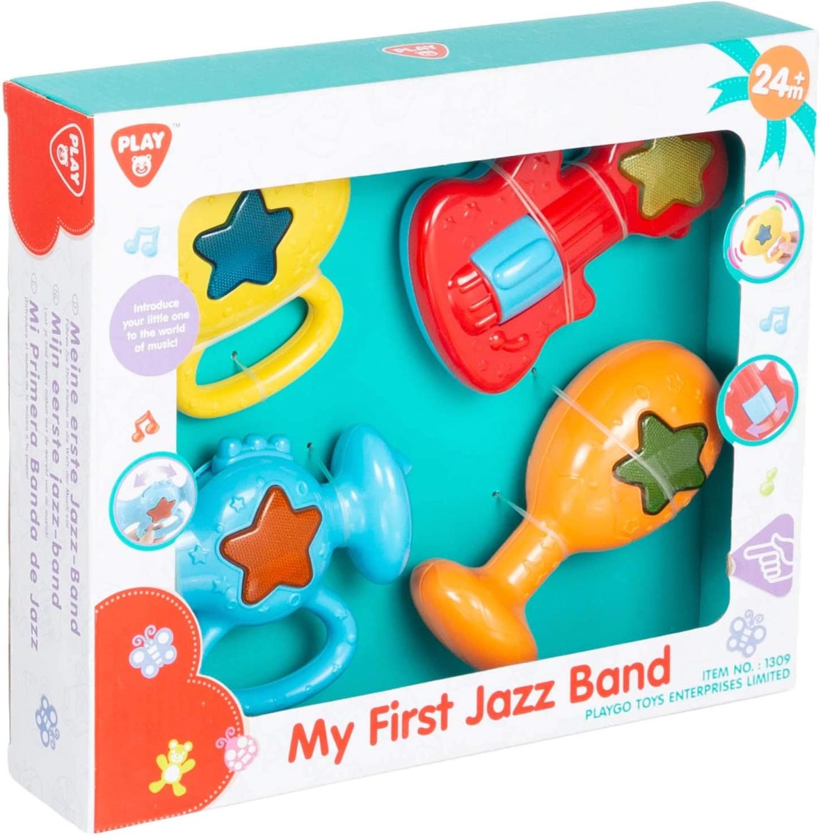 Buy Playgo My First Jazz Band Musical Set Online Yallatoys Qatar