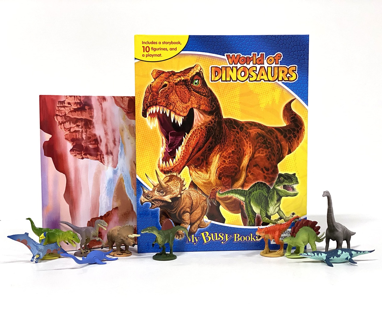 Buy Phidal Dinosaurs My Busy Book With 10 Figurines Online 