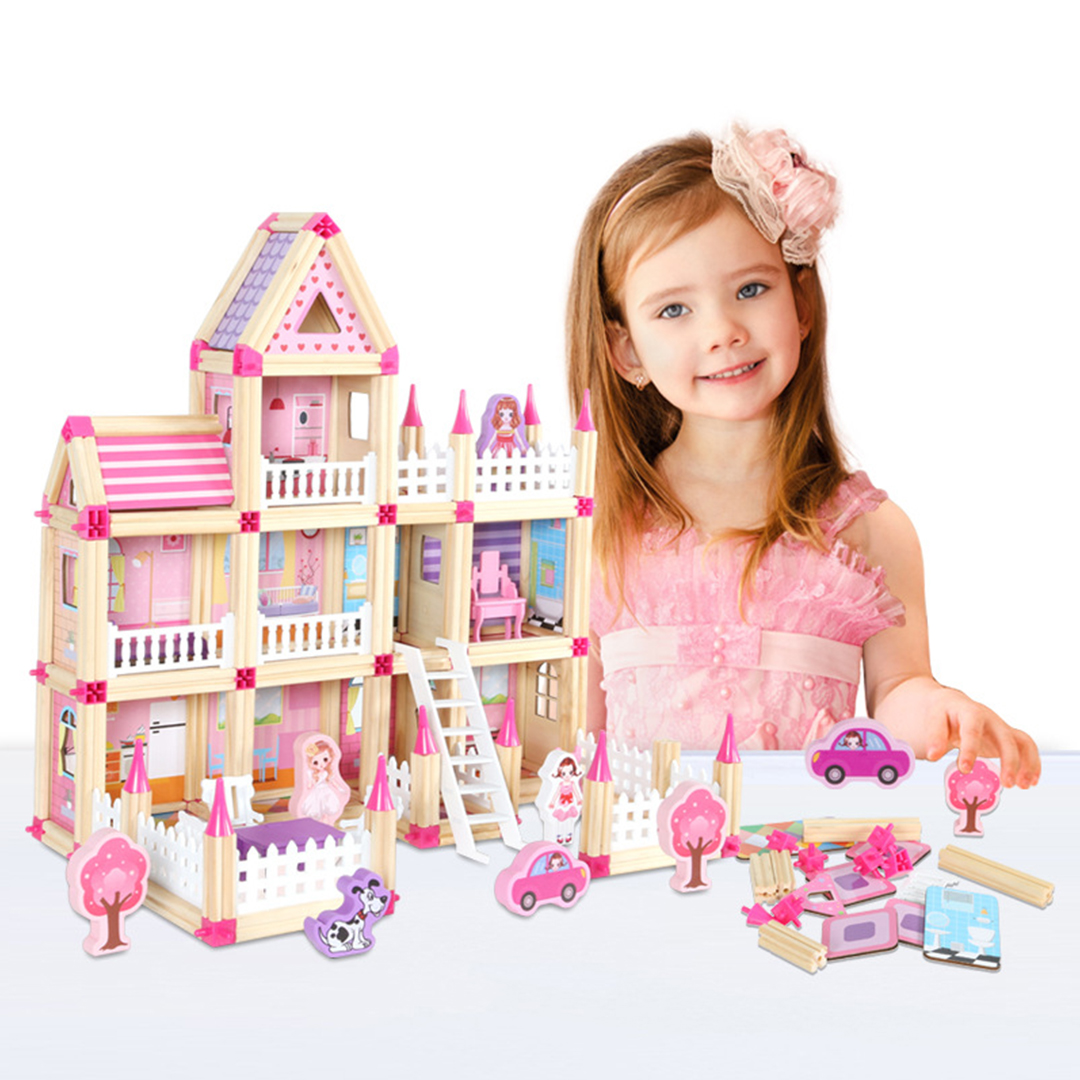 Buy Beilaluna Castle Building Blocks Online Yallatoys Qatar