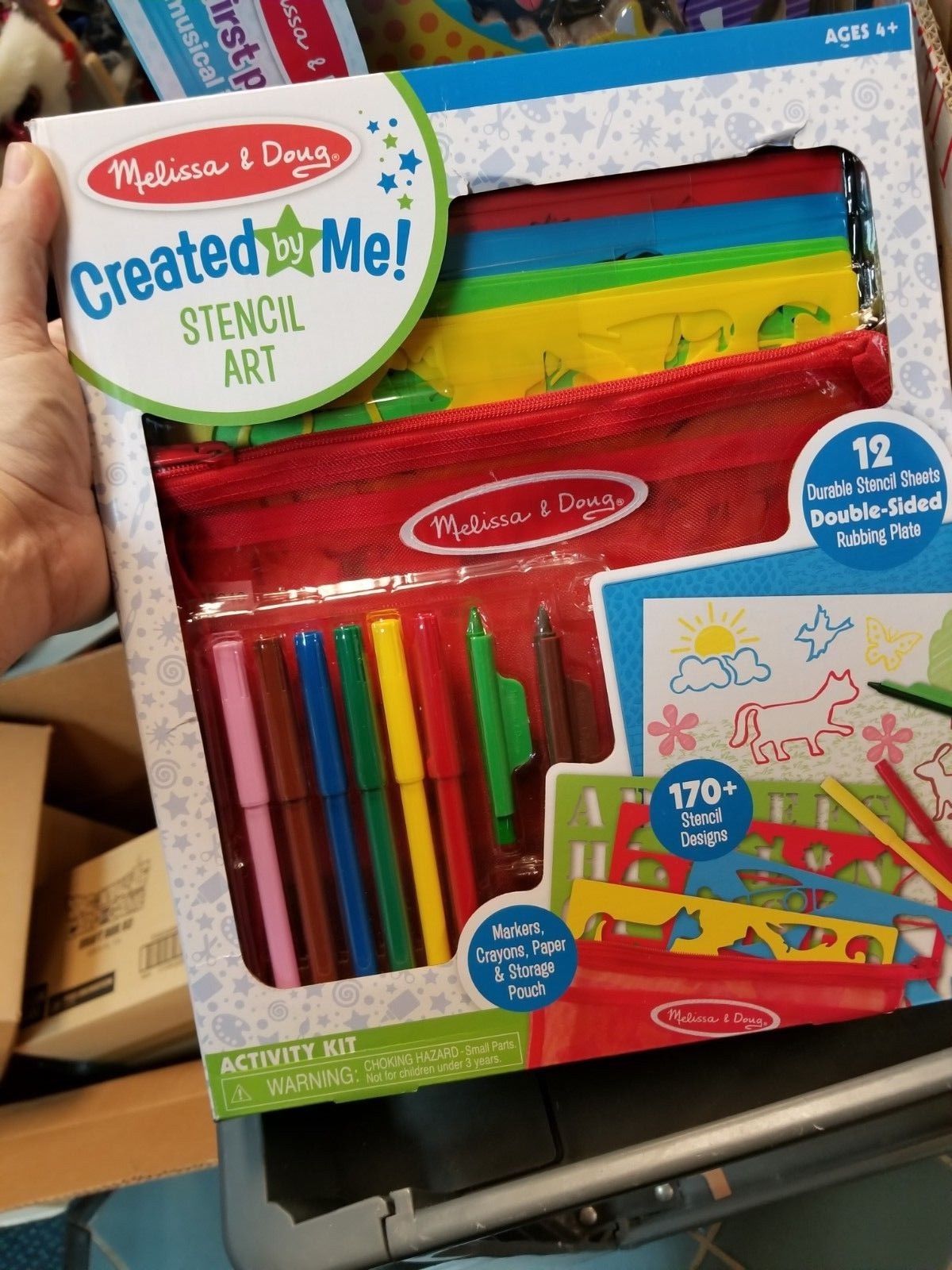 melissa and doug stencil box