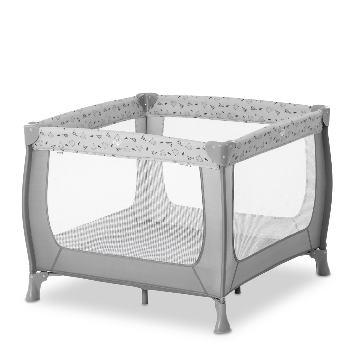Hauck Sleep N Play Square Nordic Grey