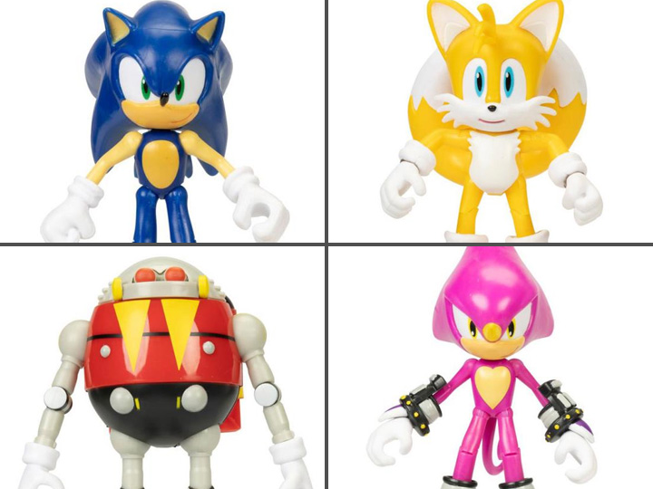 Buy Sonic The Hedgehog 4inch Articulated Action Figure Collection Sold