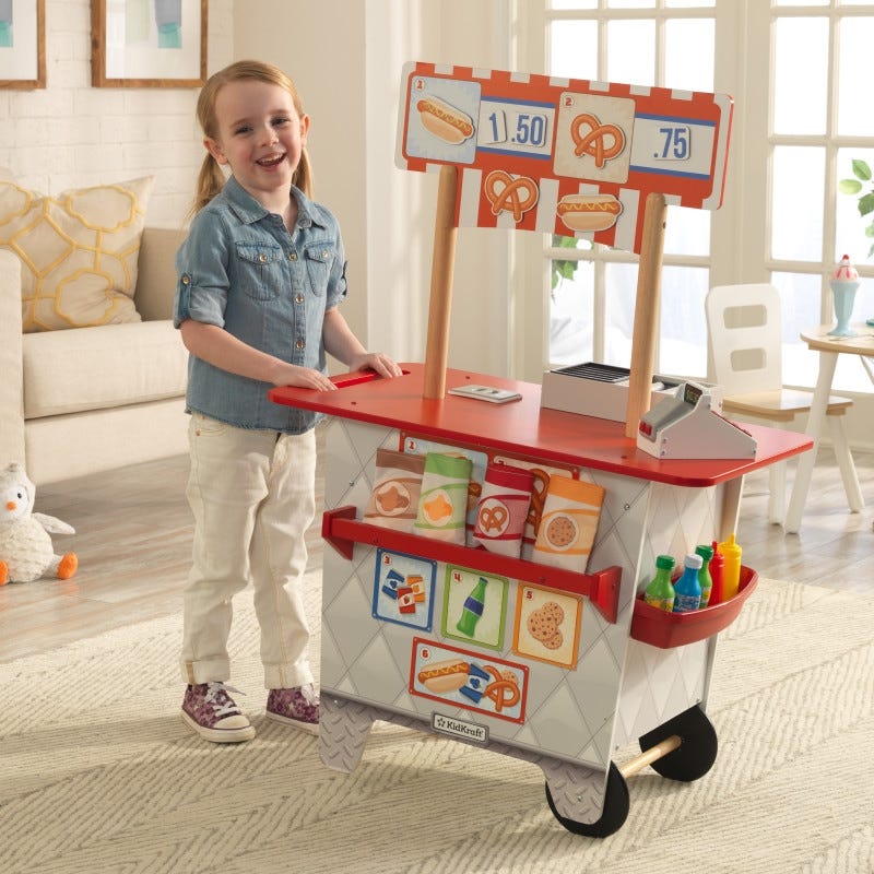 Buy Kidkraft Ultimate Snack Stand Online Yallatoys Qatar