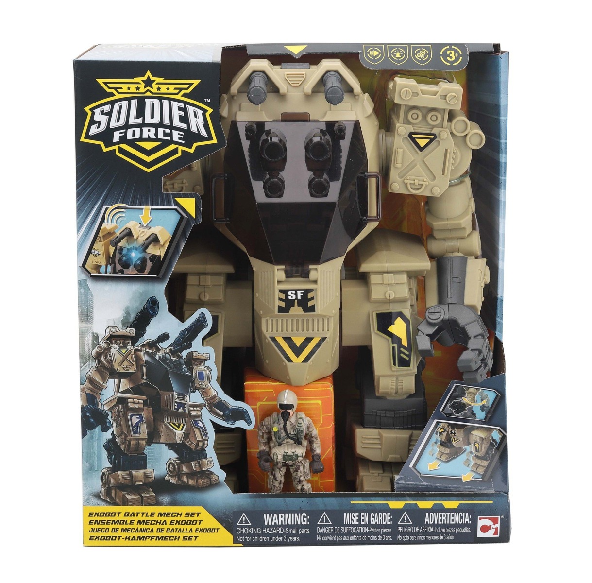 Buy Chap Mei Soldier Force Exobot Battle Mech Set Online Yallatoys Qatar