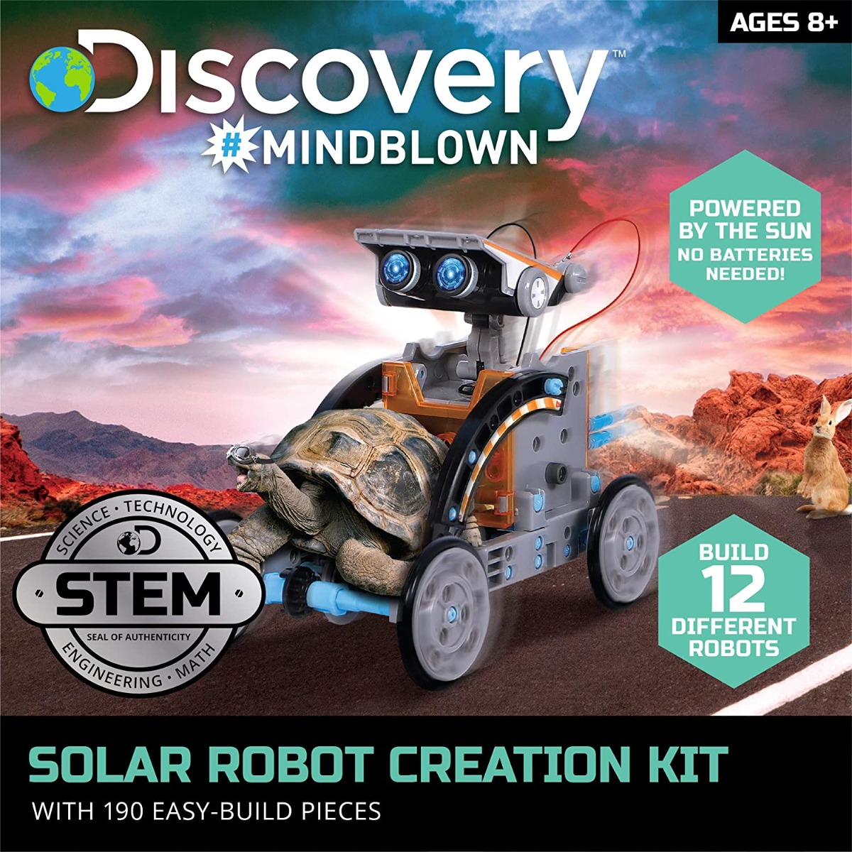 Buy Discovery Mind Blown Solar Robot 12 In 1 Kit 190Piece Steam