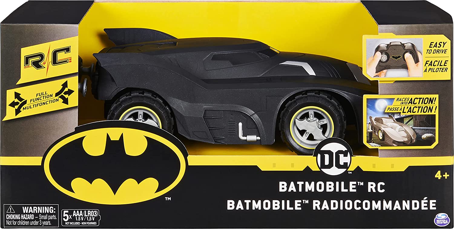 Buy Dc Universe Comics Batman Batmobile Remote Control Vehicle Online |  Yallatoys Qatar