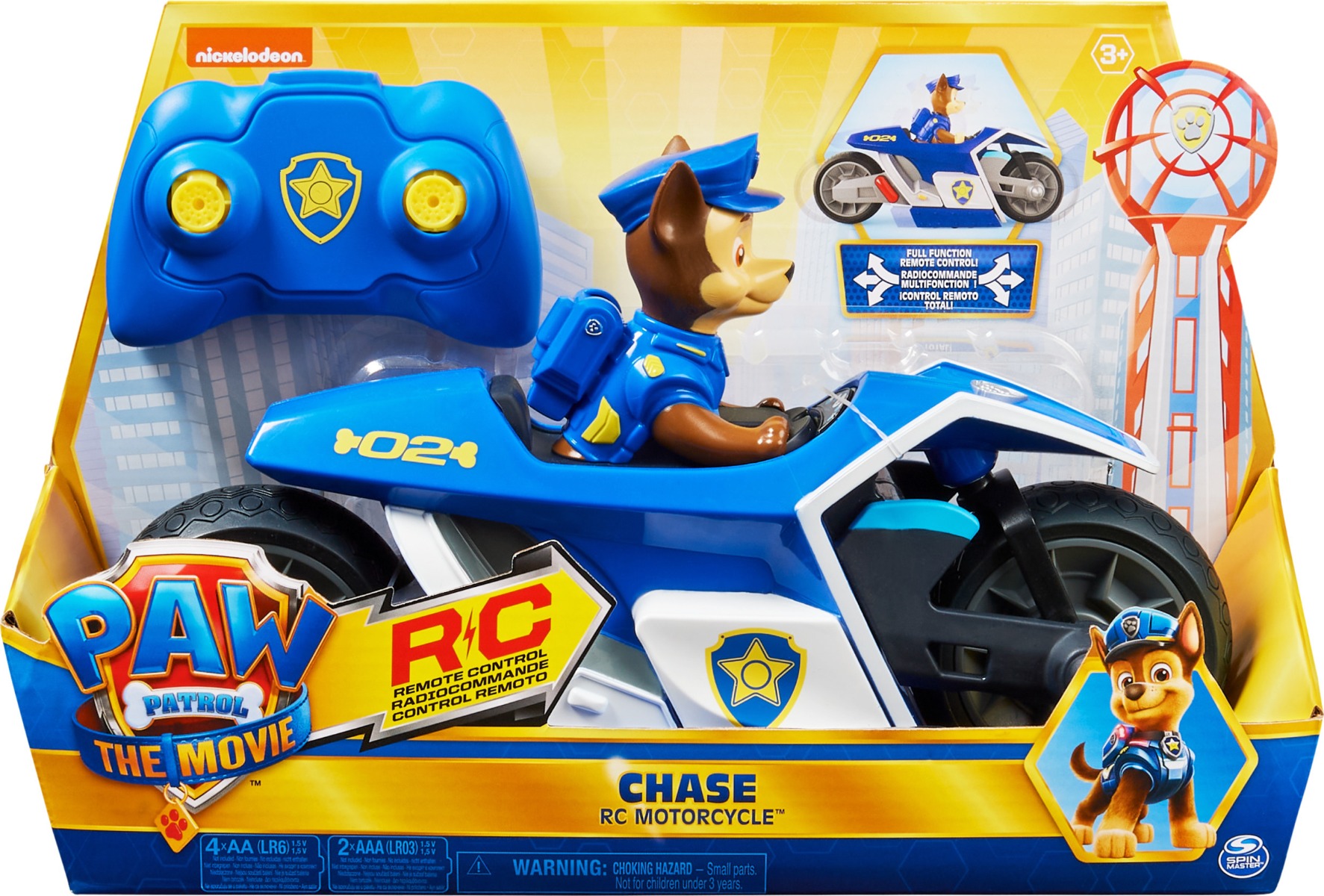 Buy Paw Patrol Movie Chase Remote Control Motorcycle Online | Yallatoys ...