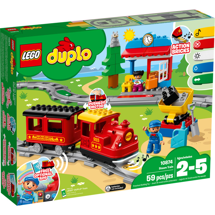 lego duplo steam train set