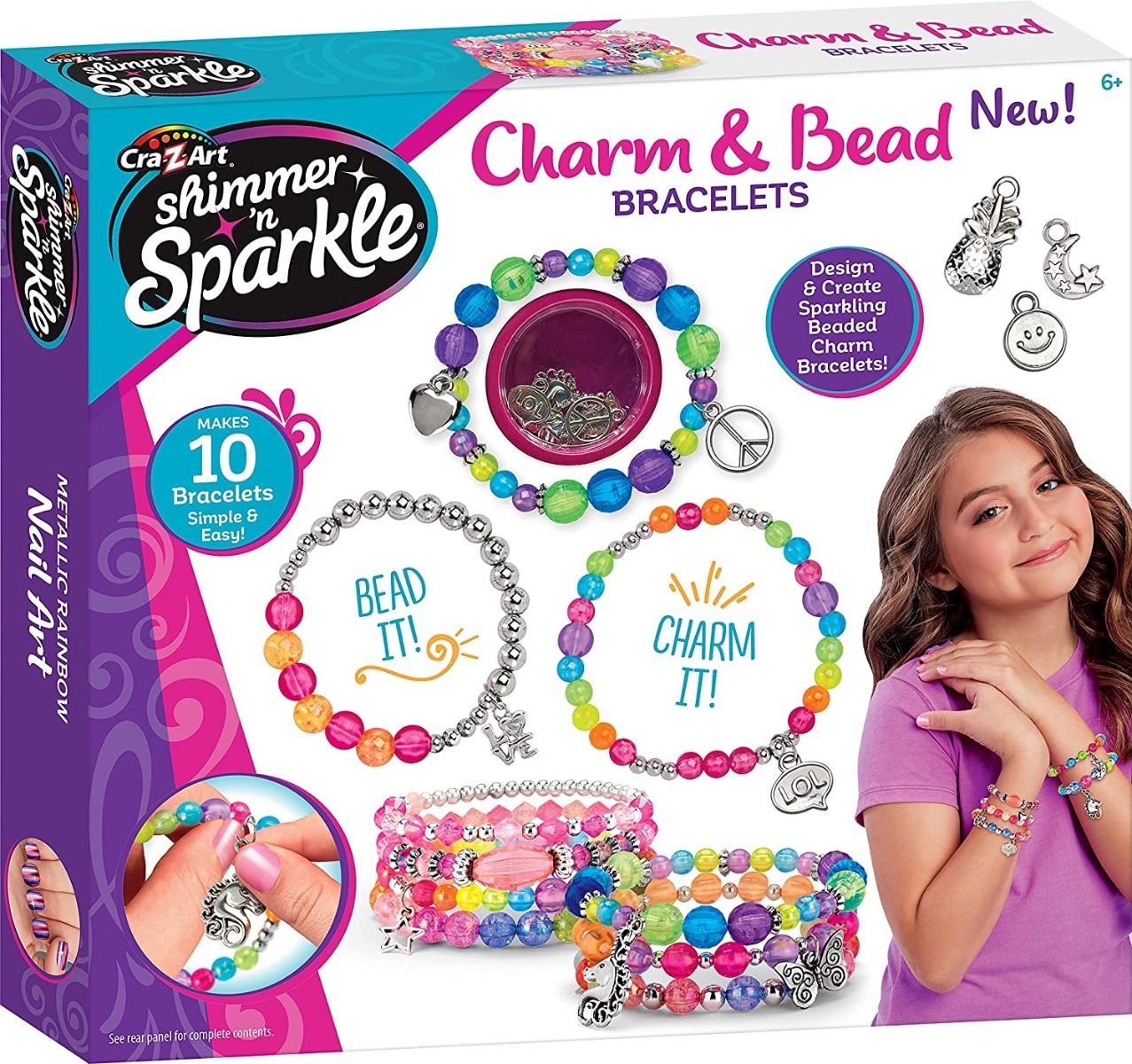 Buy Shimmer N Sparkle Charm & Bead Bracelets Online Yallatoys Qatar