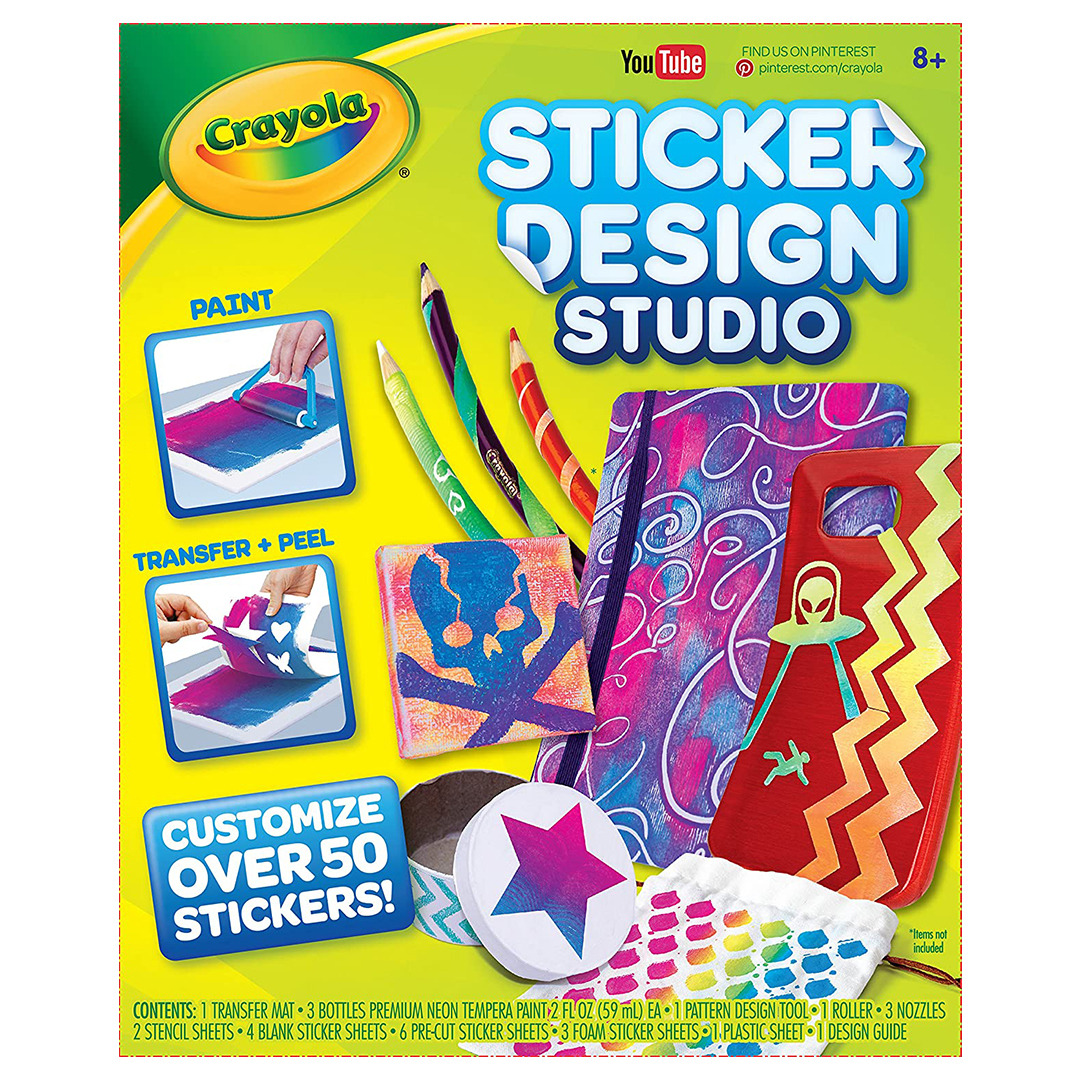 Buy Crayola Sticker Design Studio Sticker Maker for kids Online