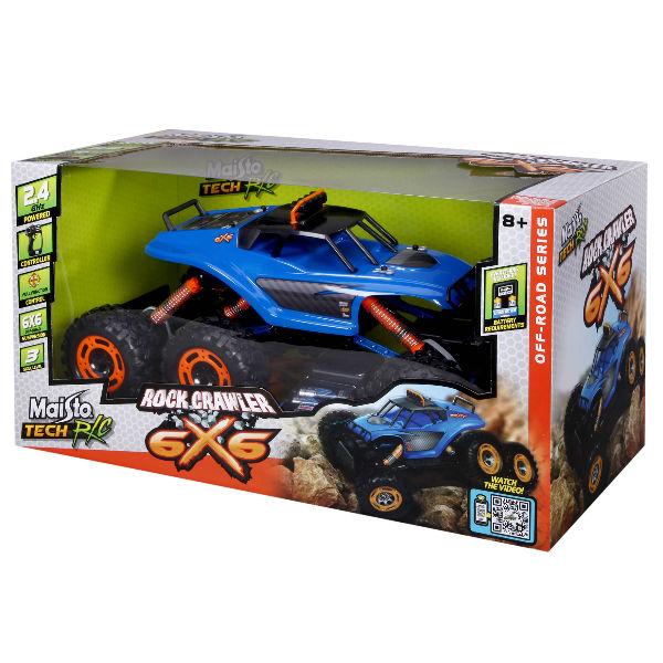 Buy Maisto Rock Crawler 6X6 Remote Control Vehicle Online Yallatoys Qatar