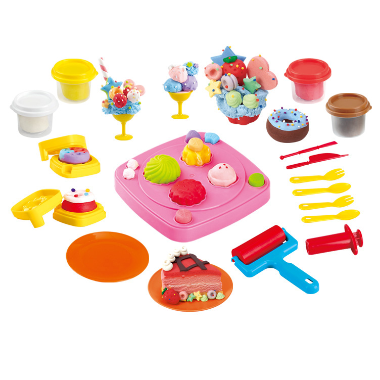 Buy Playgo Dessert Factory With Dough Online Yallatoys Qatar