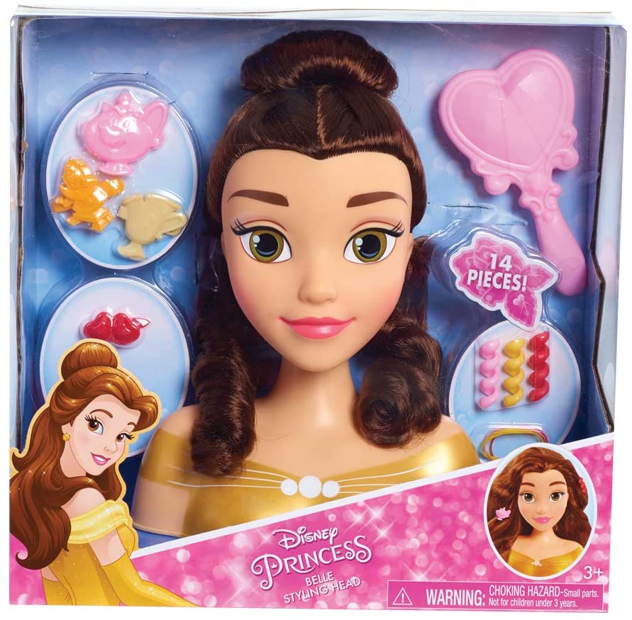 Buy Disney Princess Basic Belle Styling Head Online | Yallatoys Qatar