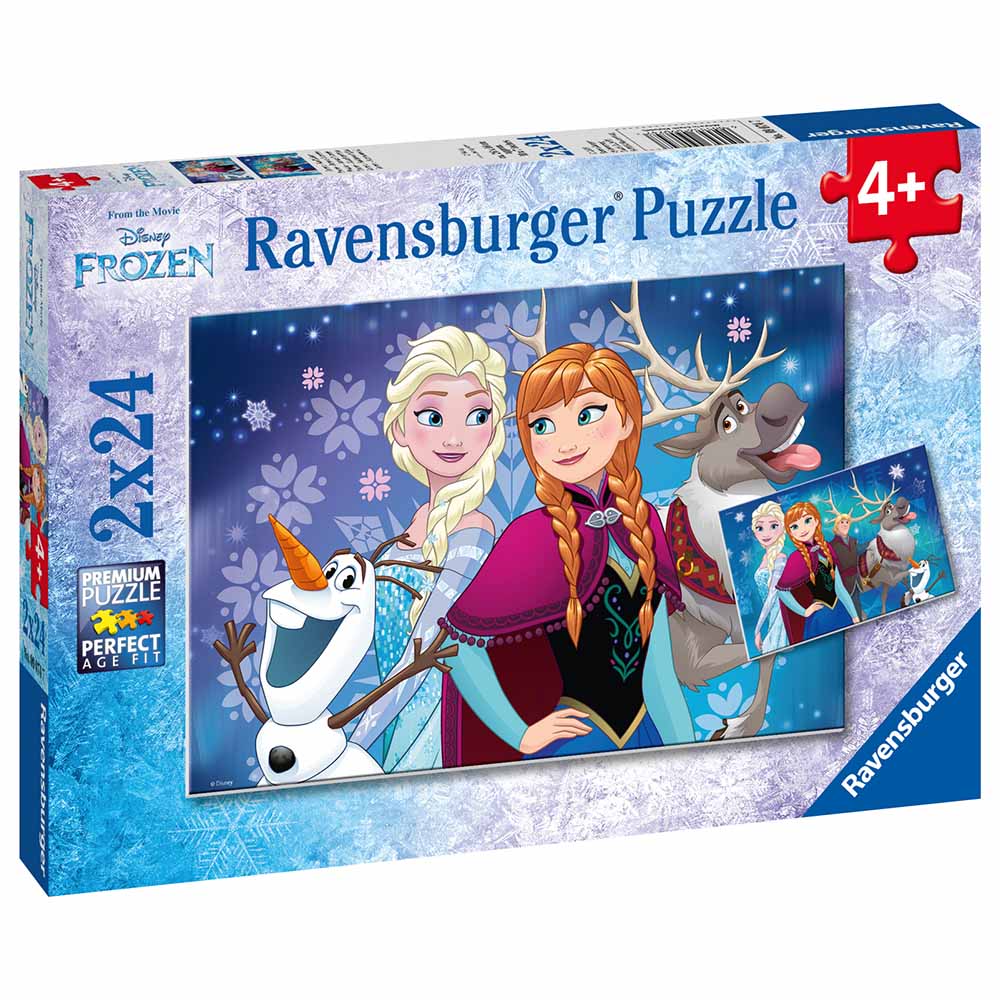 Buy Ravensburger Disney Frozen 2 Northern Lights 2 in 1 24pcs Piece ...