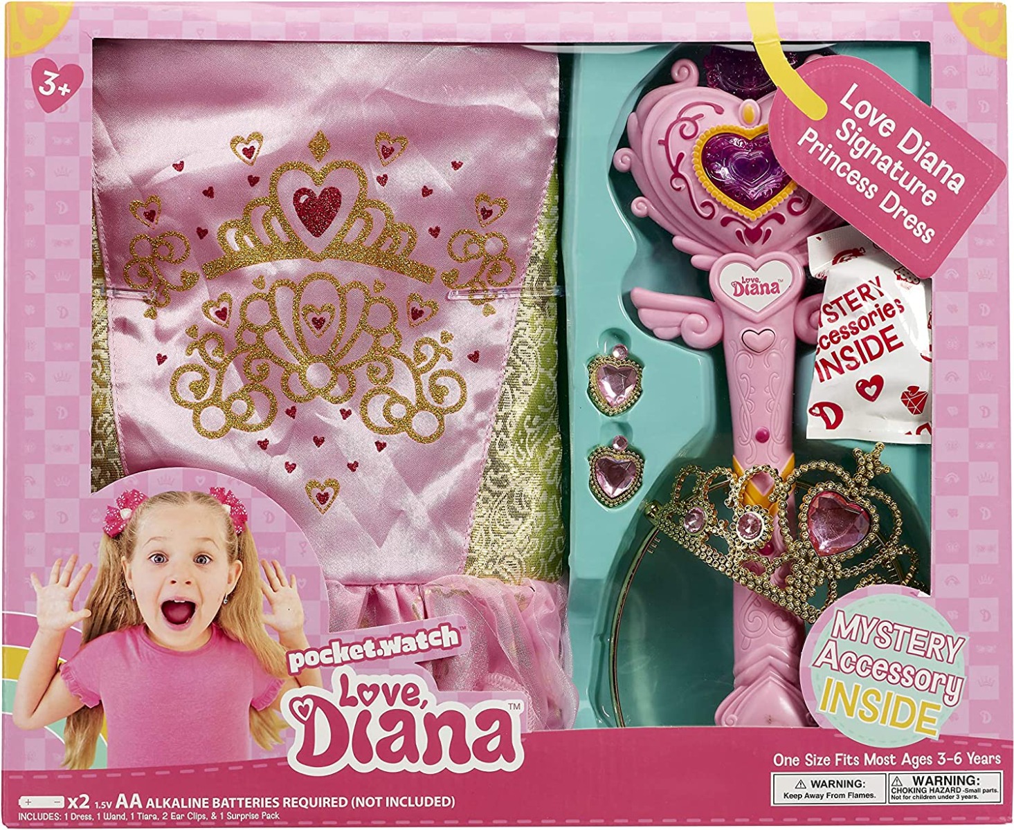 Buy Love Diana Signature Princess Dress Up Outfit Online | Yallatoys Qatar