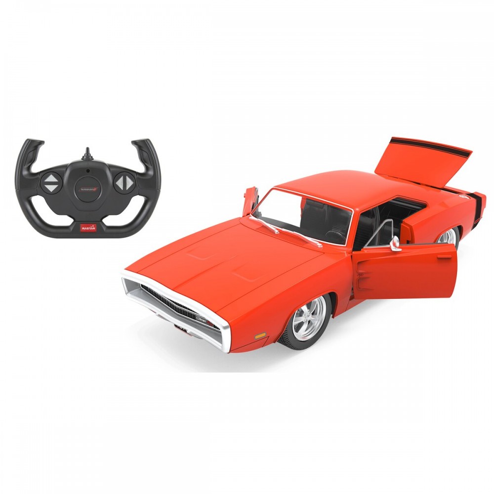Buy Rastar 1970 Dodge Charger Remote Control Muscle Car Online
