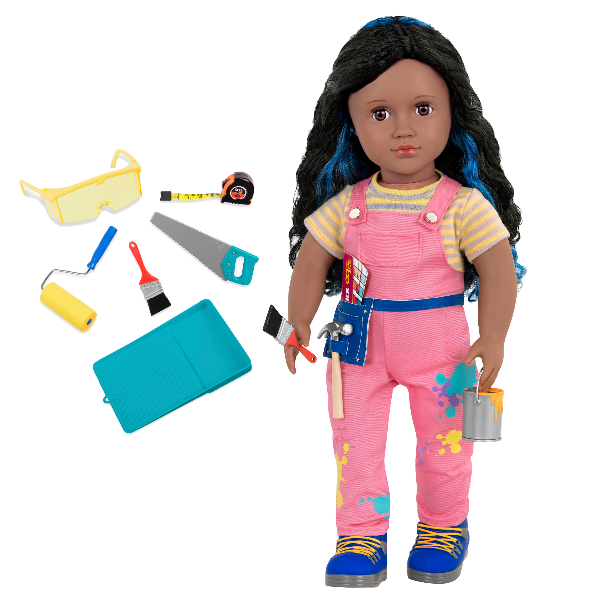 Buy Our Generation Doll Valeria Woodworking Doll Online Yallatoys Qatar