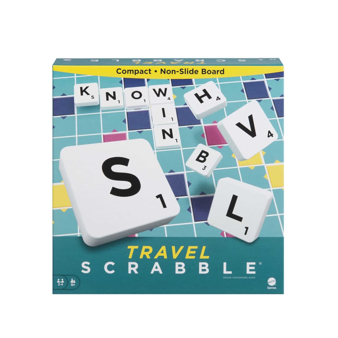 Buy Mattel Games Scrable Travel English Board Game Set Online
