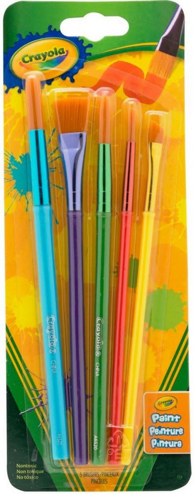 Crayola® Jumbo Paint Brushes, Set of 12