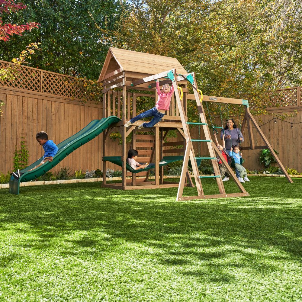 Buy Kidkraft Spacious Skies Playground 5 in 1 Swing Set Online ...