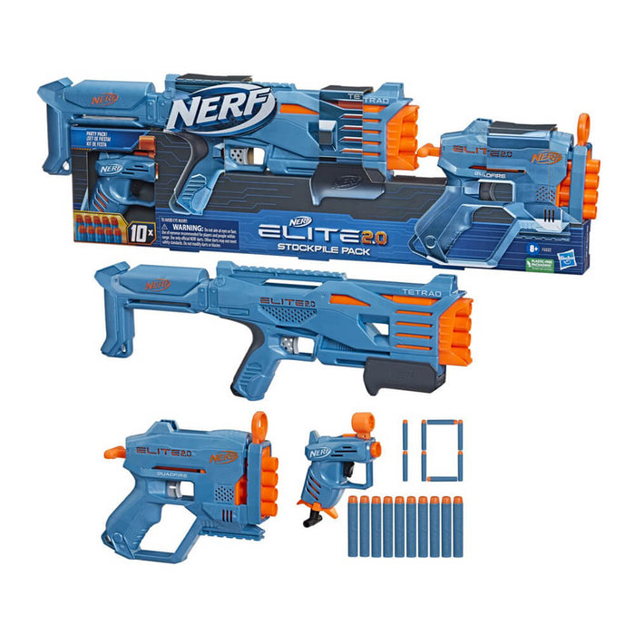 Buy Nerf Elite 2.0 Stockpile Pack Speel Go Ed Blaster Online ...