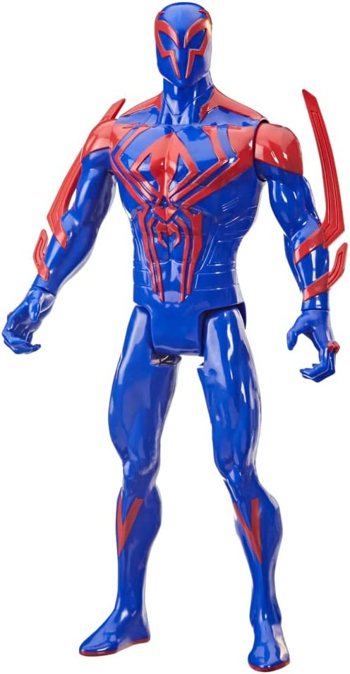 Buy Spider Man Marvel Across The Spider Verse Titan Hero Series 2099 12inch  Deluxe Figure Online | Yallatoys Qatar