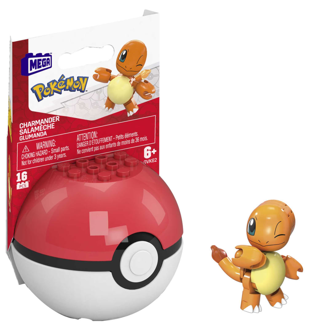 Buy Pokemon Charmander Building Set Online | Yallatoys Qatar