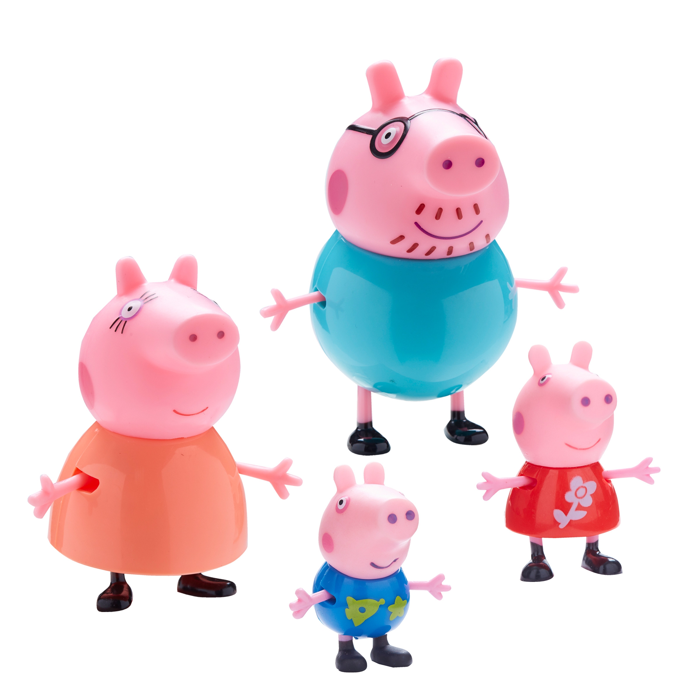 peppa pig character figures